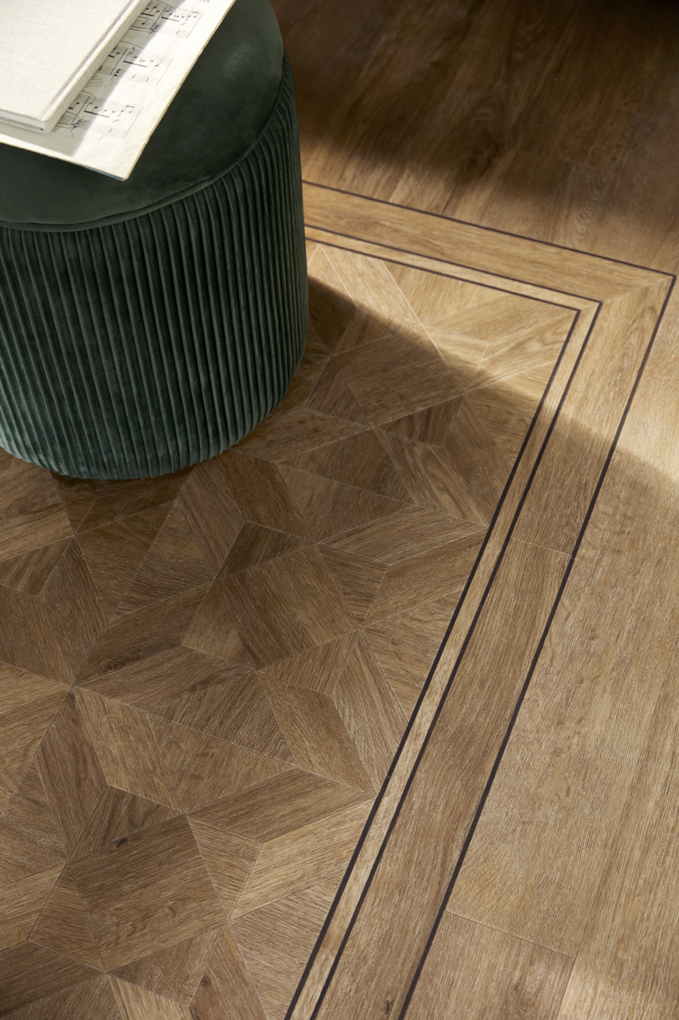 Amtico Décor Victorian Star Canterbury patroonvloer